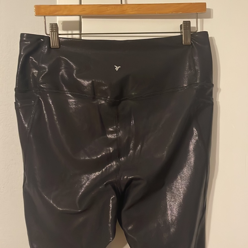Old Navy TALL Black Shine Tights - Picture 4 of 4